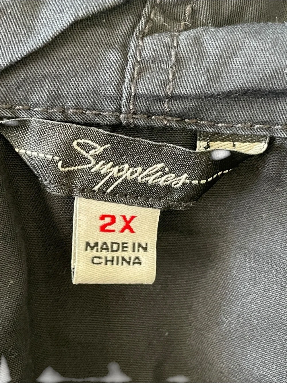♥️Supplies By Unionbay♥️ Blue Hooded Utility Jacket - Size 2X